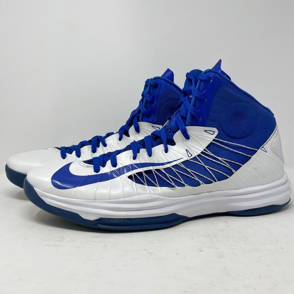 Nike Hyperdunk Duke Blue White Mens Size 17 Lunarlon